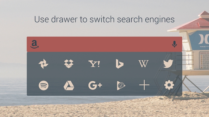 Custom Search Bar Widget CSBW screenshots