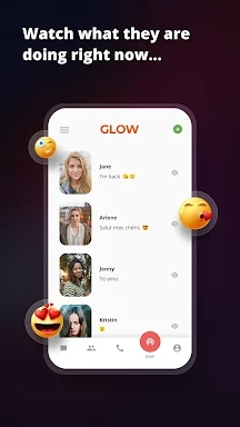 Glow: Go Live, Stream & Chat screenshots