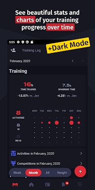 Marune - Training Tracker for Martial Arts screenshots