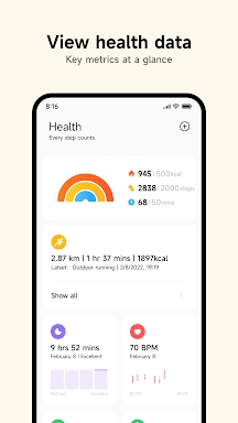 Mi Fitness (Xiaomi Wear) screenshots