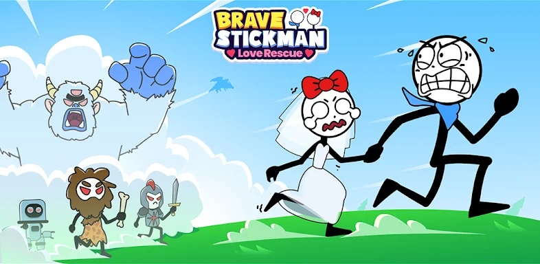 Brave Stickman: Love Rescue screenshots