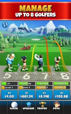 Idle Golf Tycoon screenshots