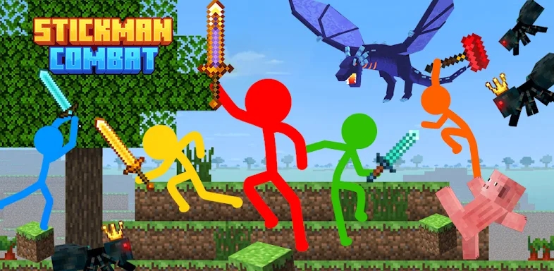 Stickman Combat: Craft War screenshots