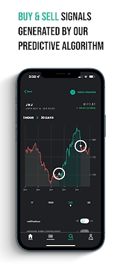 Blackhedge: AI stock investing screenshots
