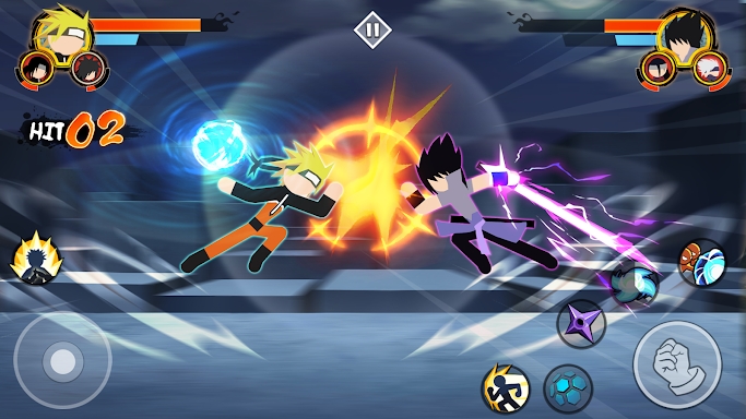 Stickman Ninja - 3v3 Battle screenshots