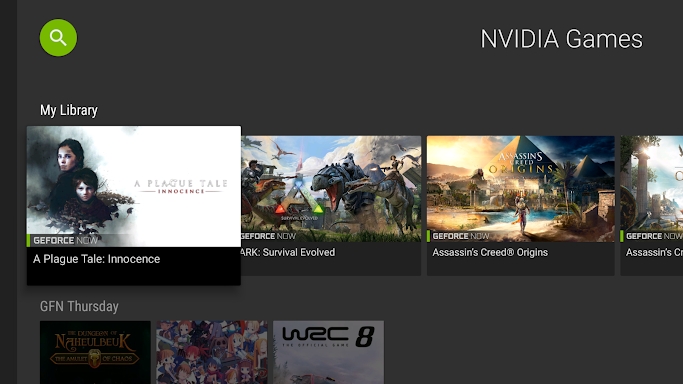 NVIDIA Games screenshots