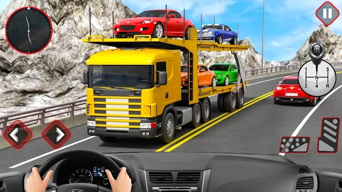 Truck  Driving Car Transport screenshots