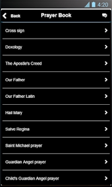 Mobile Prayer Book screenshots