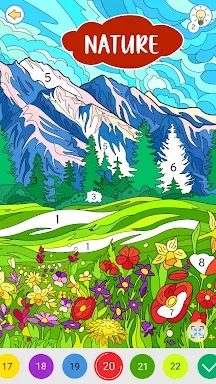 Color by Number: Coloring Book screenshots