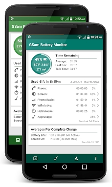 GSam Battery Monitor screenshots