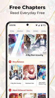 Manga Reader: Manga Comics App screenshots