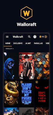 Wallcraft Cool 4K Wallpaper 4D screenshots