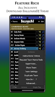 BallparkDJ Walkout Intros screenshots