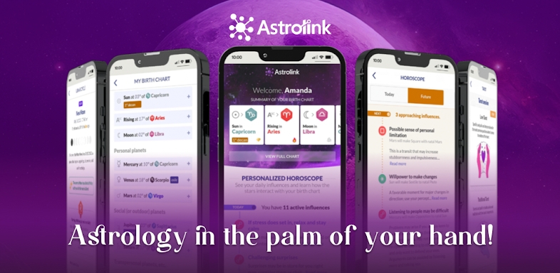 Astrolink: Birth Chart screenshots