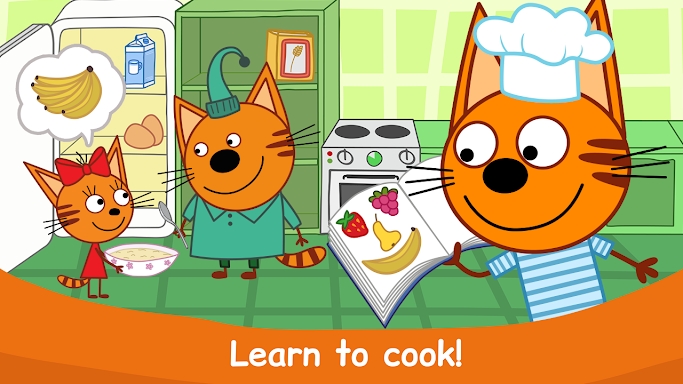 Kid-E-Cats: Kids Cooking Games screenshots