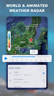 Weather app - Radar & Widget screenshots