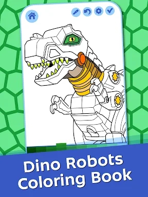 Dino Robots Coloring for Boys screenshots