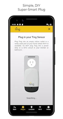 Ting Sensor screenshots