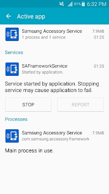 Samsung Accessory Service screenshots