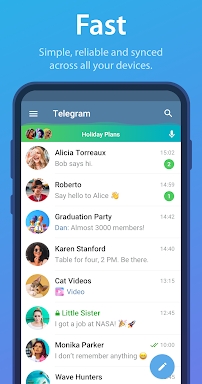 Telegram screenshots