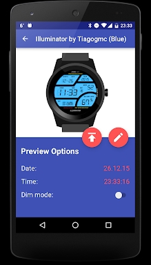 Watchface Builder For Wear OS (Android Wear) screenshots