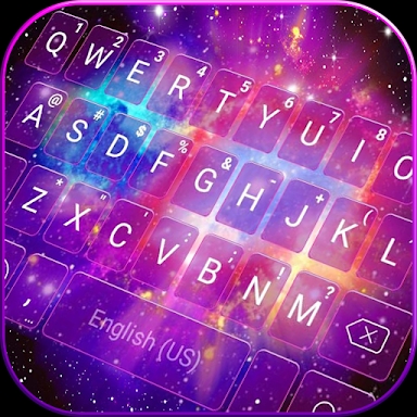 Galaxy Starry Keyboard Backgro screenshots