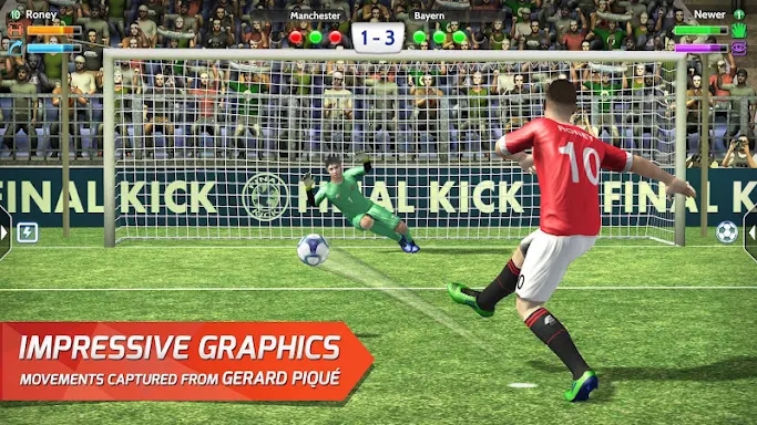 Final Kick: Online Soccer screenshots