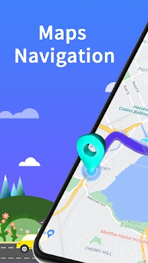 Maps -navigation, offline, GPS screenshots