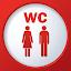 WC Toilet and Restroom Finder icon