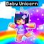 Unicorn skins - rainbow pack icon