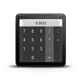 Calculator For Wear OS (Android Wear) screenshots