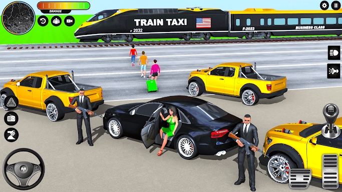 Crazy Car Driving: Taxi Games screenshots