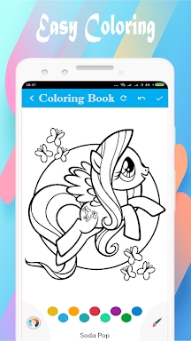 Pony Coloring Book screenshots