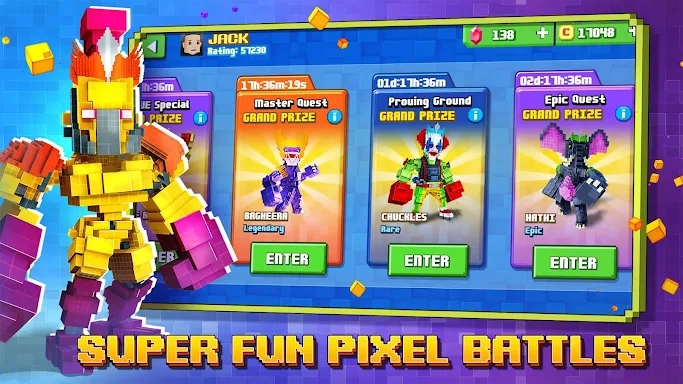 Super Pixel Heroes screenshots