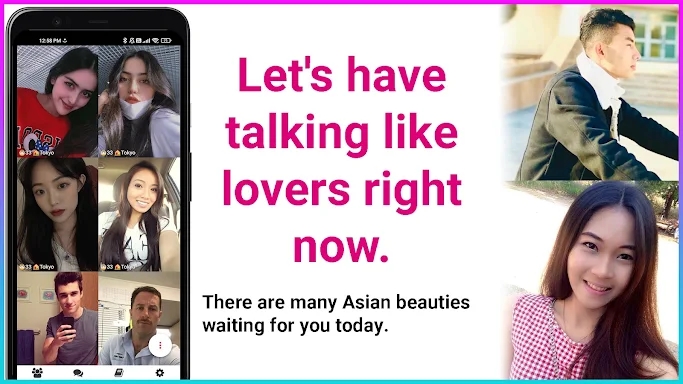 AsianMate - Live video chat screenshots