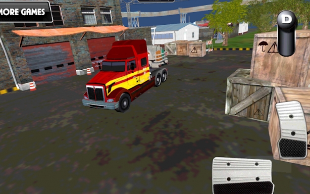 Big Rig Roller Truck Parking screenshots