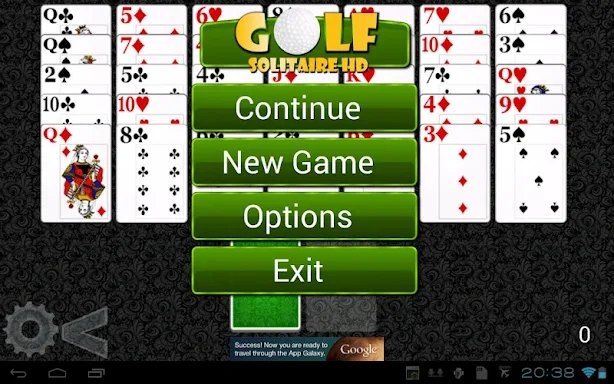Golf Solitaire HD screenshots