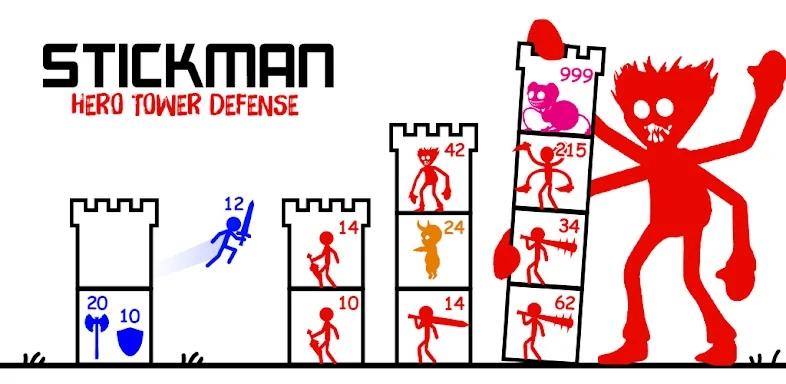 Stick War: Hero Tower Defense screenshots