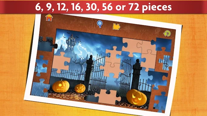 Halloween Jigsaw Puzzles Game screenshots
