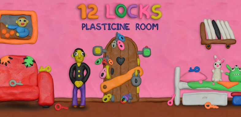 12 LOCKS: Plasticine room screenshots