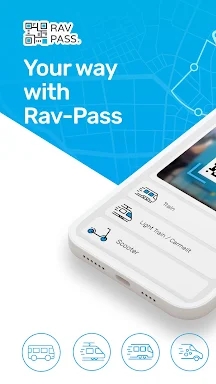Rav-Pass by HopOn הופאון רב-פס screenshots