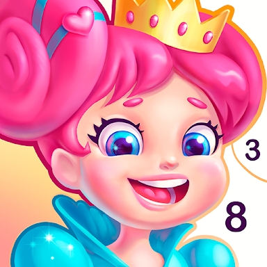 Princess Coloring by Numbers screenshots