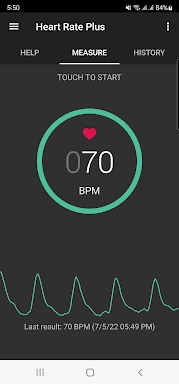 Heart Rate Plus: Pulse Monitor screenshots