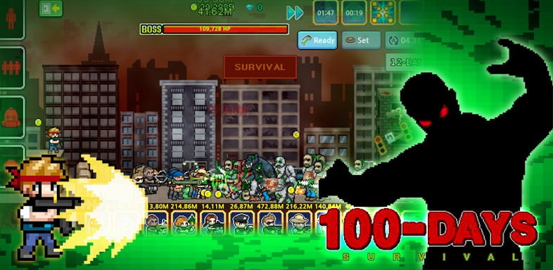 100 DAYS - Zombie Survival screenshots