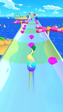 Aquapark Surfer：Fun Music Run screenshots