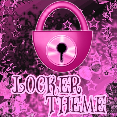 Theme Pink Dark GO Locker screenshots