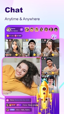 BuzzCast - Live Video Chat App screenshots