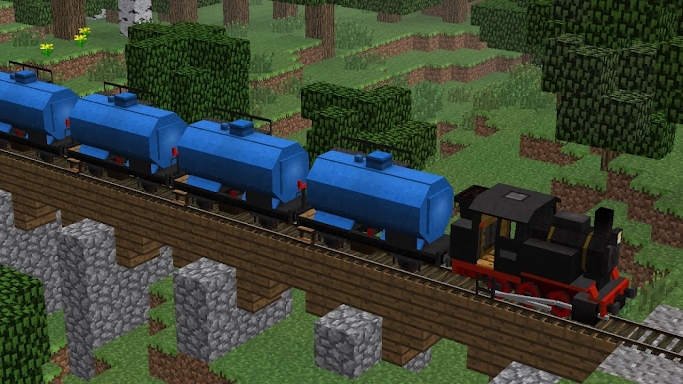 Train mod for minecraft screenshots