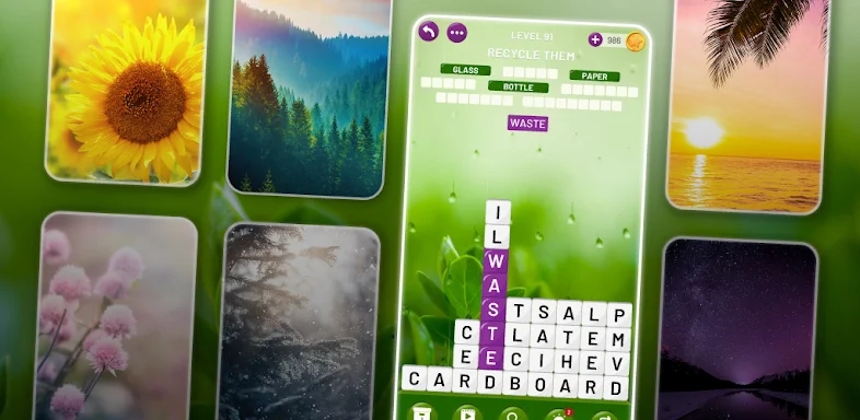 Word Tower: Relaxing Word Game screenshots
