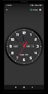 Analog Clock Live Wallpaper screenshots